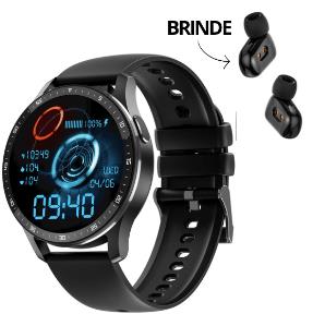 Smartwatch Ultramusic + Fone sem Fio [GRÁTIS]