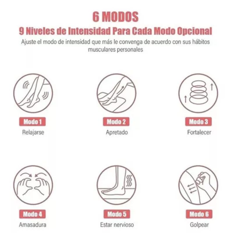 Massageador RelaxMedic®  - Reduz Dores e Inchaços