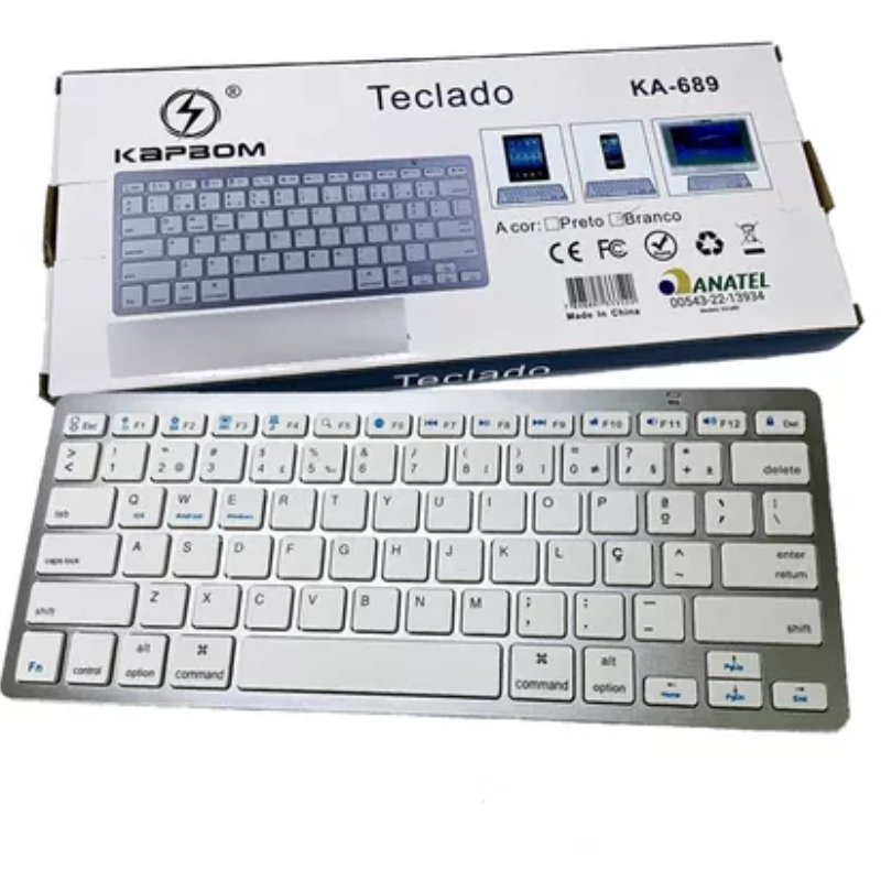 Mini Teclado Bluetooth Kapbom